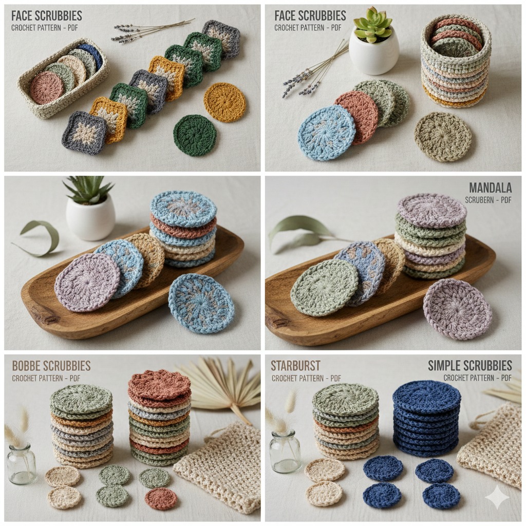 Face Scrubbies with basket - Image 3